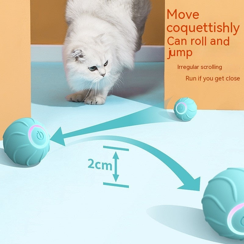 TailedTales™ Rotating ball: smart toy for cats, interactivity