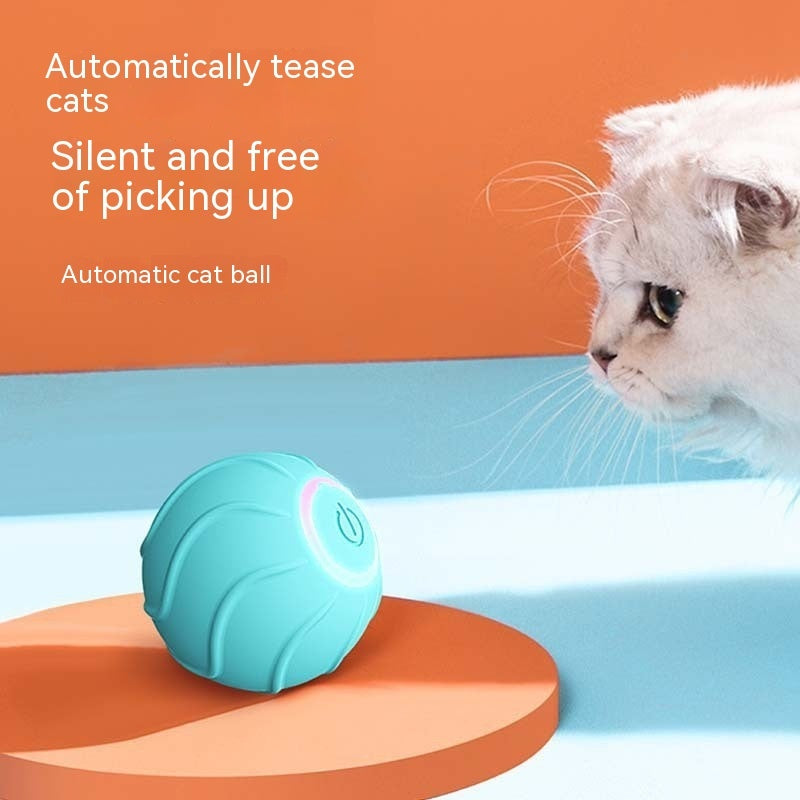 TailedTales™ Rotating ball: smart toy for cats, interactivity