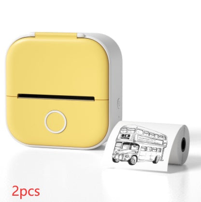 TailedTales™ Portable Mini Photo Printer, Bluetooth Mini Label Printer