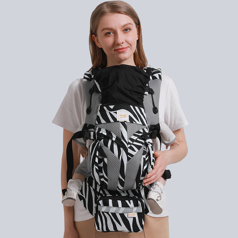 TailedTales™ Versatile Baby Carrier for Front and Back Use by Parent and Child