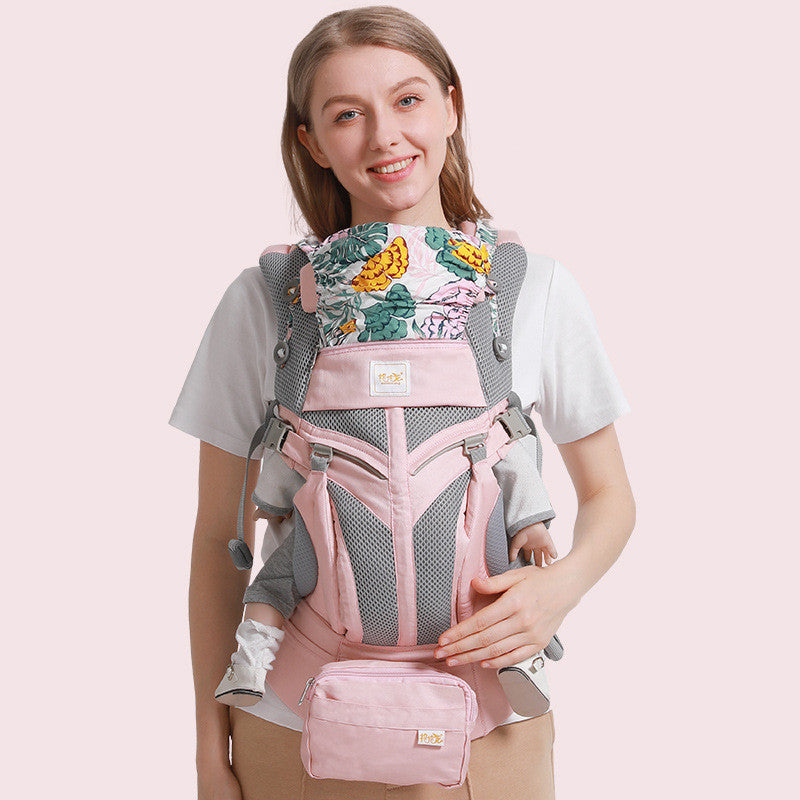 TailedTales™ Versatile Baby Carrier for Front and Back Use by Parent and Child