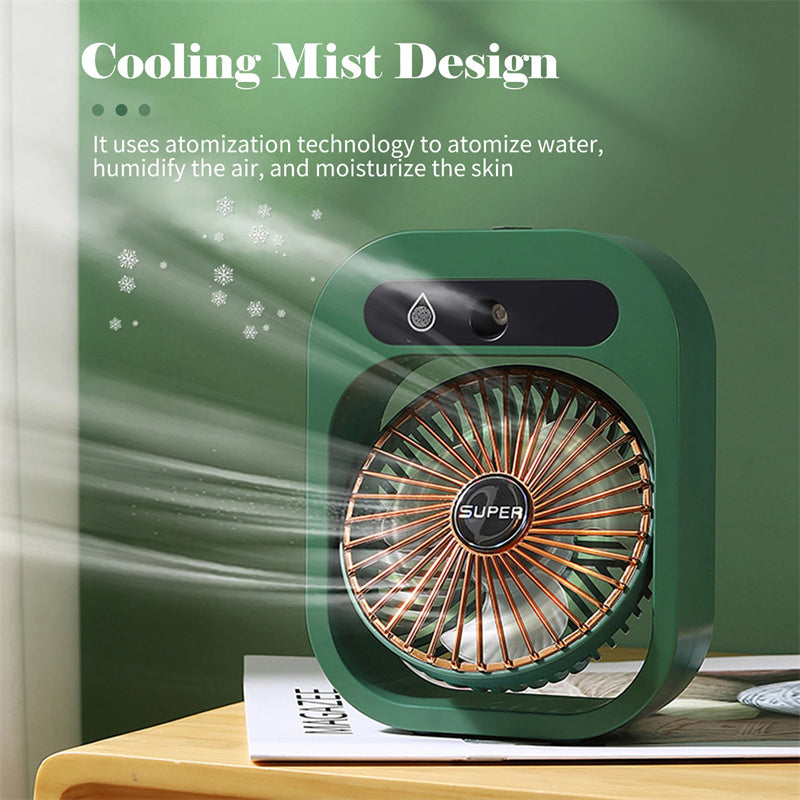 TailedTales™ Mini USB Fan and Humidifier