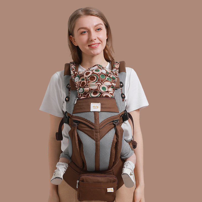 TailedTales™ Versatile Baby Carrier for Front and Back Use by Parent and Child