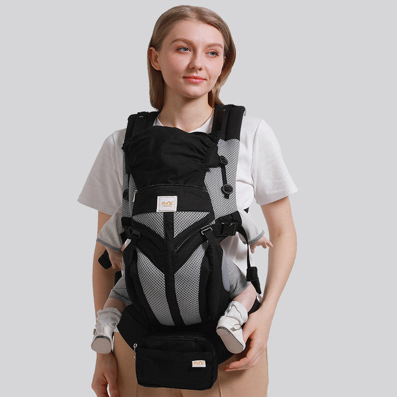 TailedTales™ Versatile Baby Carrier for Front and Back Use by Parent and Child