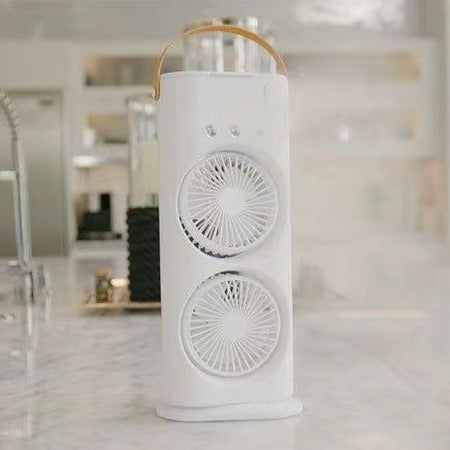 TailedTales™ Double-ended Spray Fan Portable Humidifier, Fan Air Conditioner