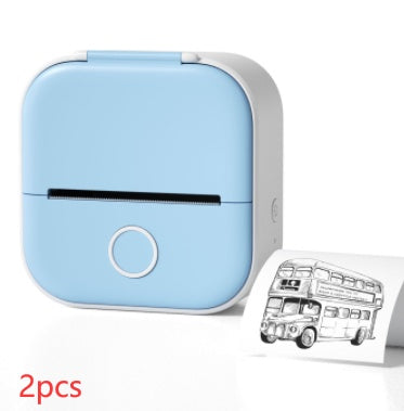 TailedTales™ Portable Mini Photo Printer, Bluetooth Mini Label Printer