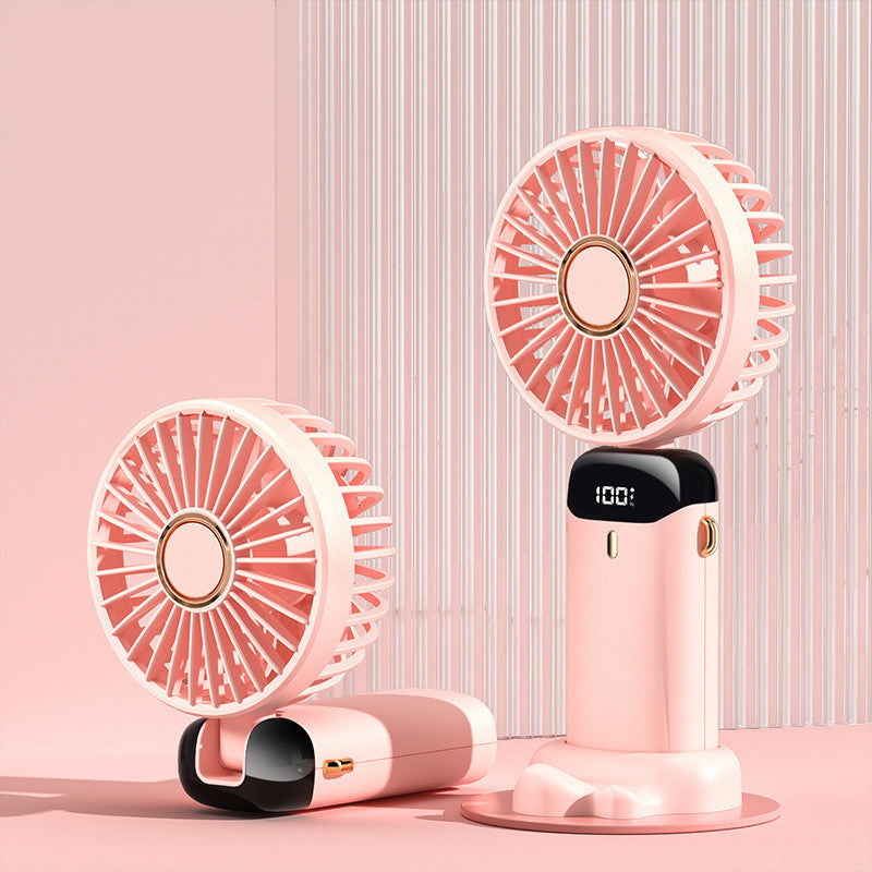 USB Rechargeable Mini Portable Handheld Electric Fan