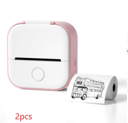 TailedTales™ Portable Mini Photo Printer, Bluetooth Mini Label Printer