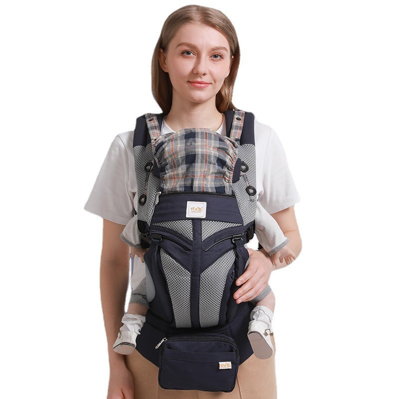 TailedTales™ Versatile Baby Carrier for Front and Back Use by Parent and Child